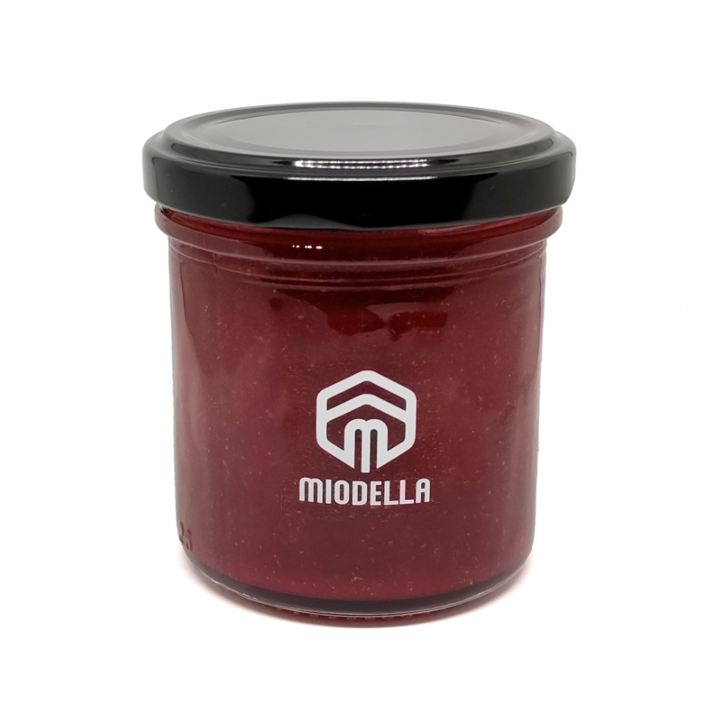 Miodella Malinowa kremowy miód z liofilizowaną maliną